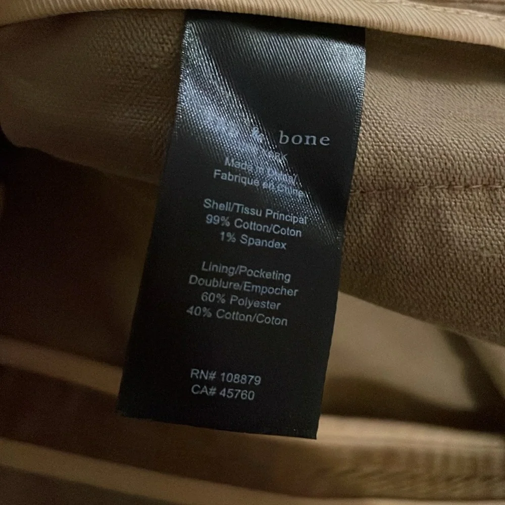 NWOT RAG & BONE Nancy Slim Corduroy Blazer - Picture 11 of 11